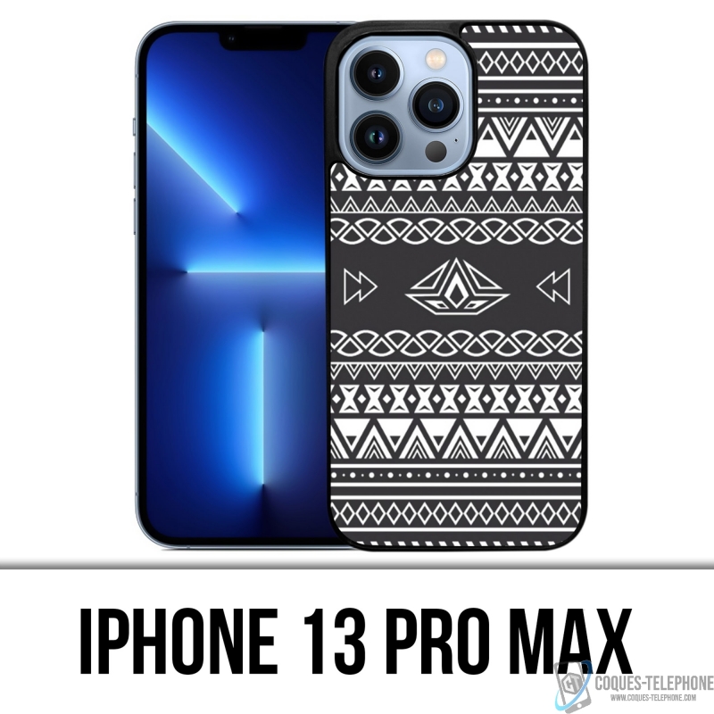 Custodia per iPhone 13 Pro Max - Grigia Aztec