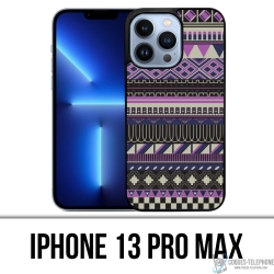 IPhone 13 Pro Max Case - Violett Aztec