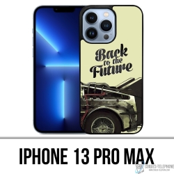 Coque iPhone 13 Pro Max - Back To The Future Delorean
