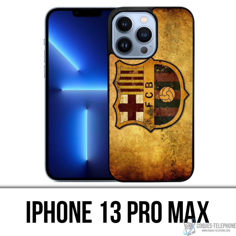 Cover iPhone 13 Pro Max - Barcelona Vintage Football