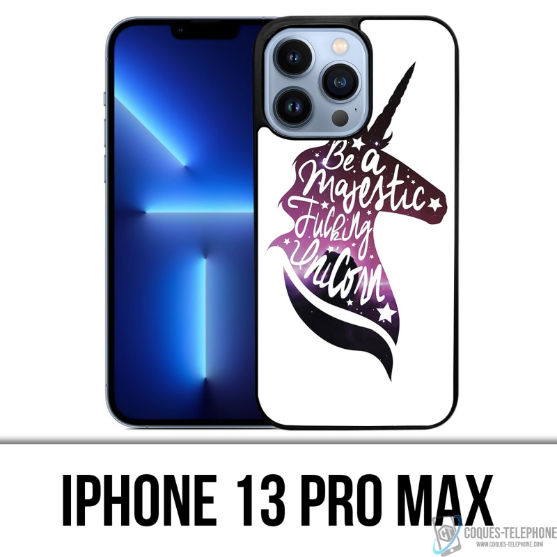 Funda para iPhone 13 Pro Max - Sé un unicornio majestuoso