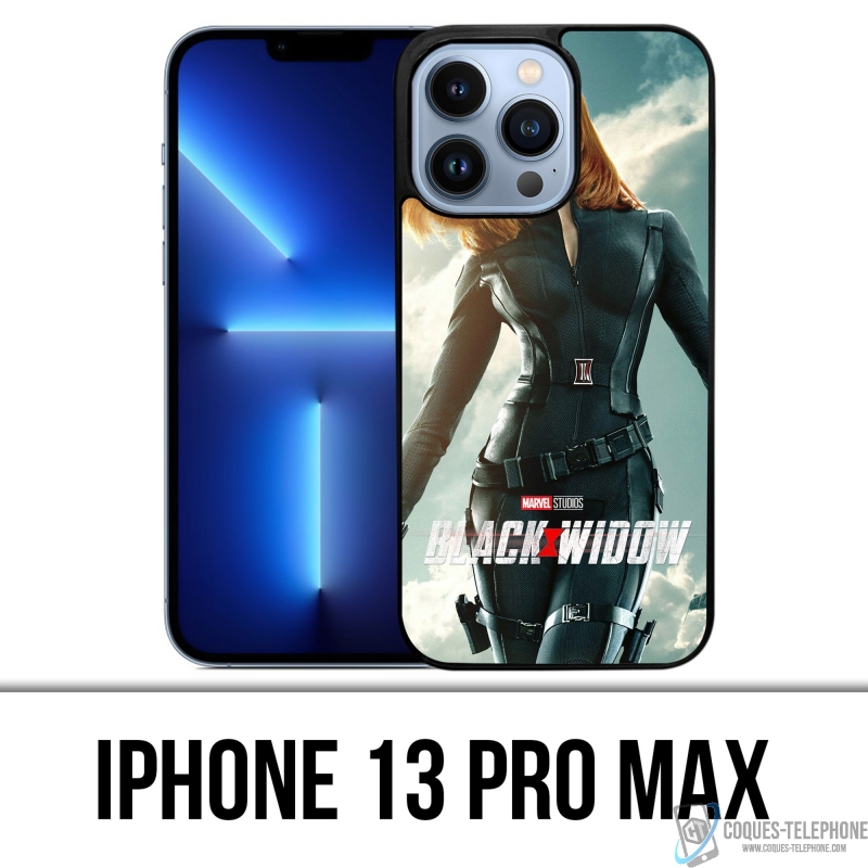 Coque iPhone 13 Pro Max - Black Widow Movie