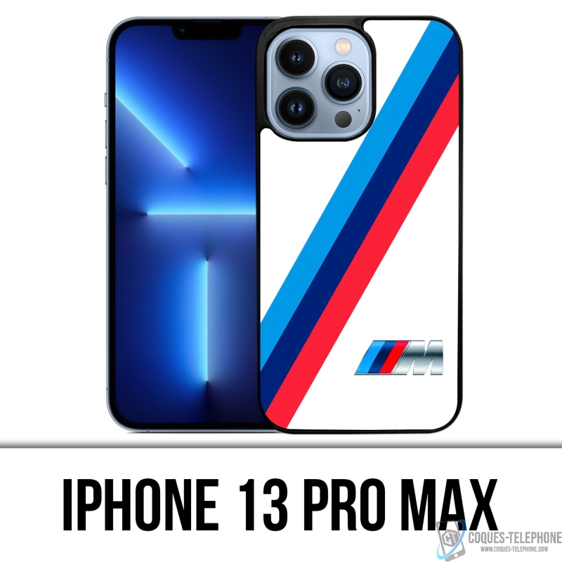 Coque iPhone 13 Pro Max - Bmw M Performance Blanc