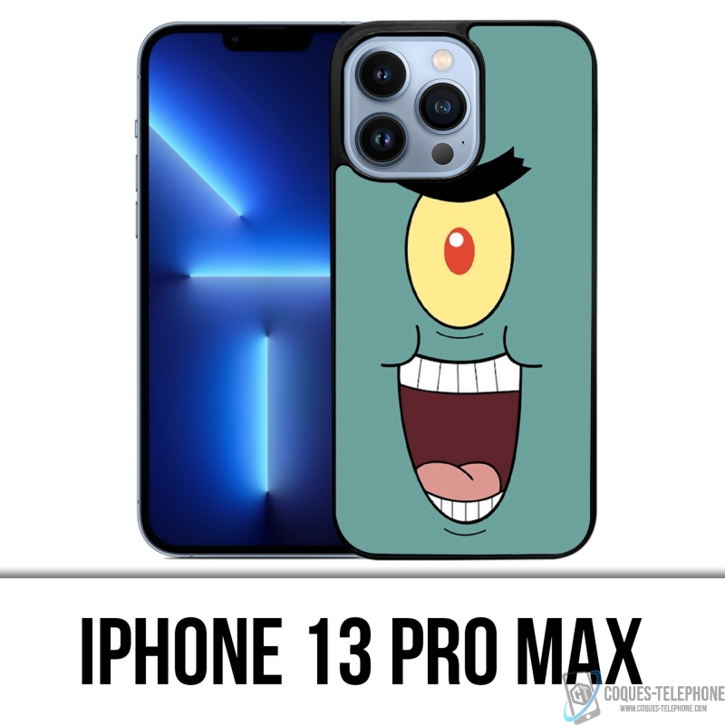 Funda para iPhone 13 Pro Max - Bob Esponja Plankton