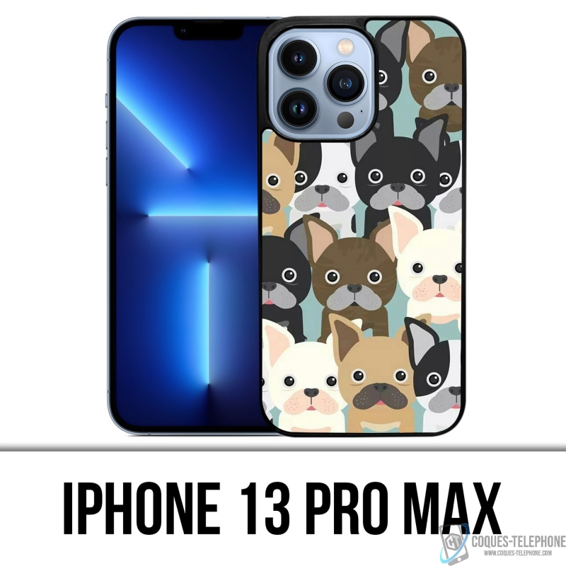 Coque iPhone 13 Pro Max - Bouledogues