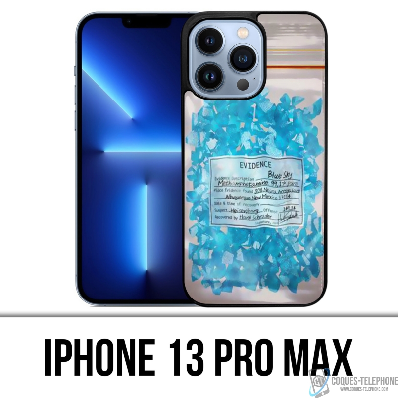 Coque iPhone 13 Pro Max - Breaking Bad Crystal Meth