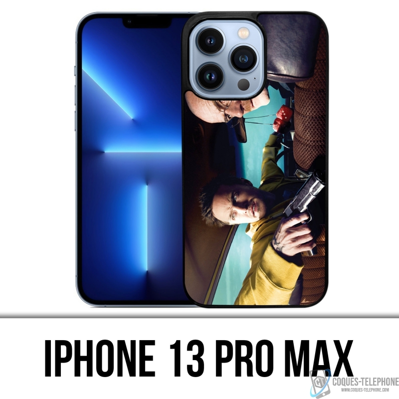 Coque iPhone 13 Pro Max - Breaking Bad Voiture