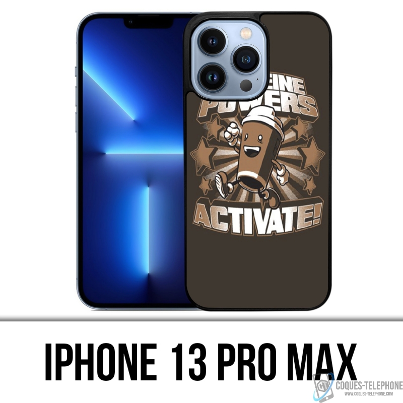 Coque iPhone 13 Pro Max - Cafeine Power