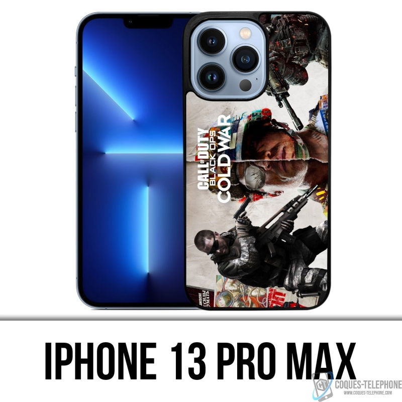 Custodia per iPhone 13 Pro Max - Paesaggio della guerra fredda di Call Of Duty Black Ops