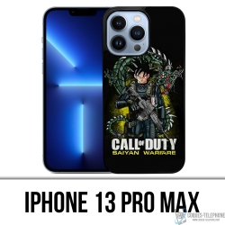 IPhone 13 Pro Max - Estuche Call Of Duty X Dragon Ball Saiyan Warfare