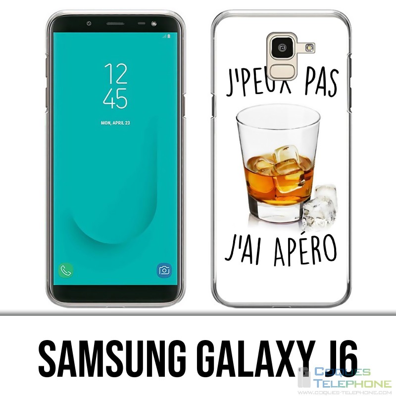 Samsung Galaxy J6 Case - Jpeux Pas Apéro