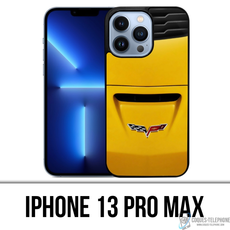 Coque iPhone 13 Pro Max - Capot Corvette