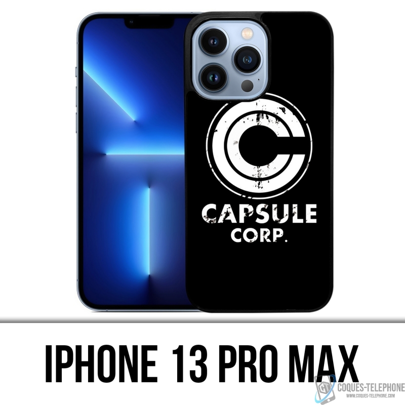 Coque iPhone 13 Pro Max - Capsule Corp Dragon Ball