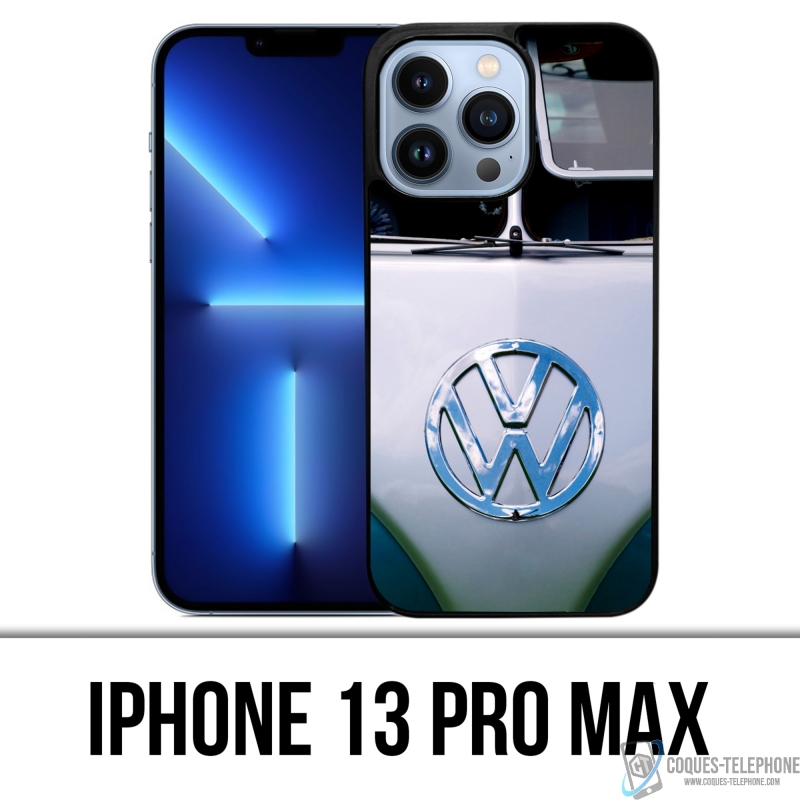 Coque iPhone 13 Pro Max - Combi Gris Vw Volkswagen