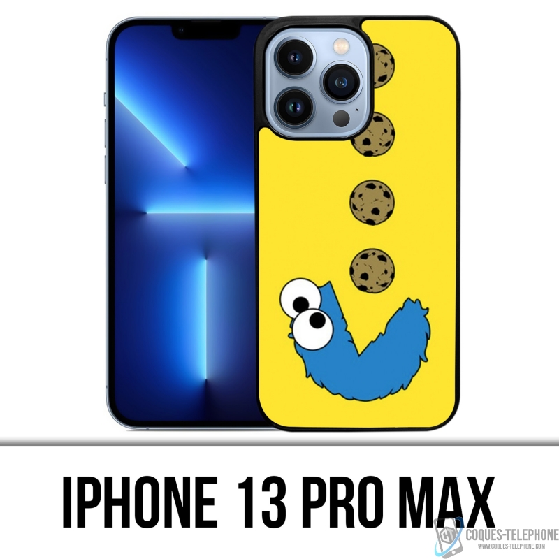 Coque iPhone 13 Pro Max - Cookie Monster Pacman