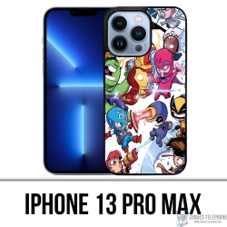 Funda para iPhone 13 Pro Max - Cute Marvel Heroes