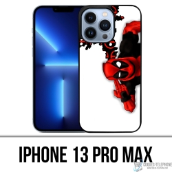 Coque iPhone 13 Pro Max - Deadpool Bang