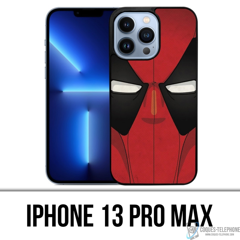 Coque iPhone 13 Pro Max - Deadpool Masque