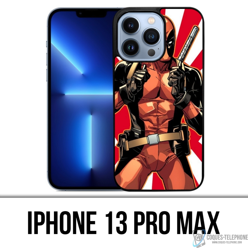 Coque iPhone 13 Pro Max - Deadpool Redsun