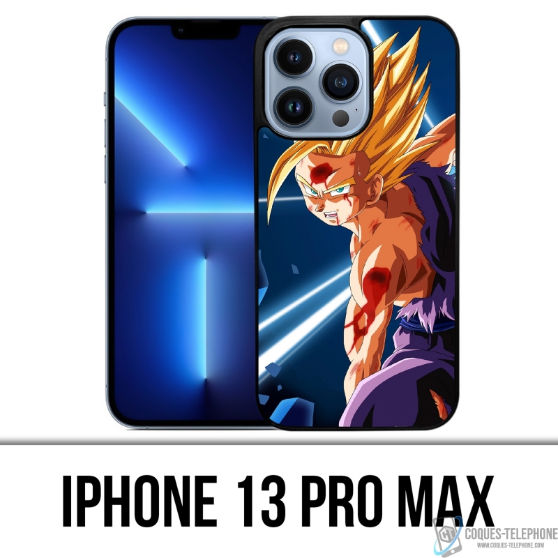 Coque iPhone 13 Pro Max - Dragon Ball Gohan Kameha