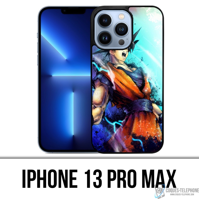 Custodia per iPhone 13 Pro Max - Dragon Ball Goku Color