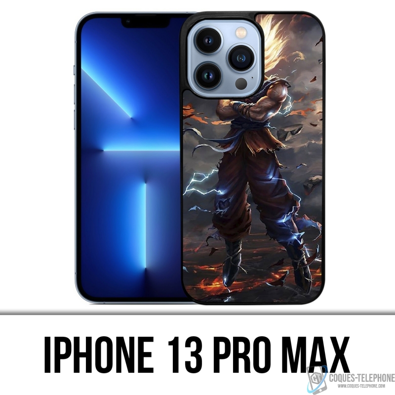 IPhone 13 Pro Max case - Dragon Ball Super Saiyan