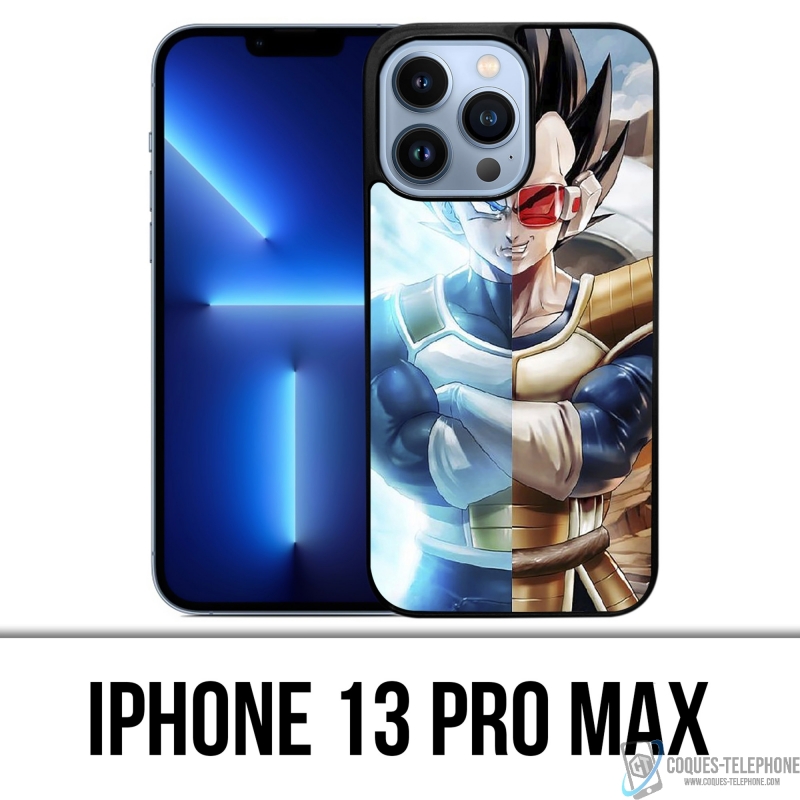 Coque iPhone 13 Pro Max - Dragon Ball Vegeta Super Saiyan