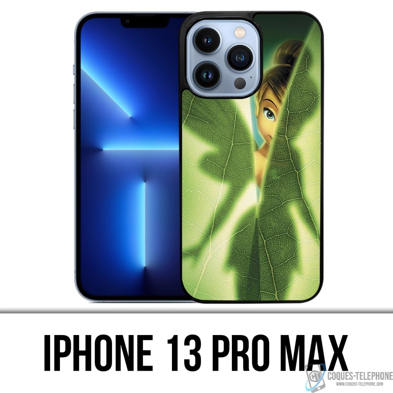 Coque iPhone 13 Pro Max - Fée Clochette Feuille