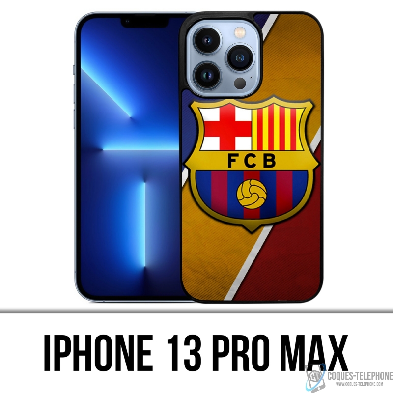 Coque iPhone 13 Pro Max - Football Fc Barcelona