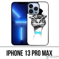 Funda para iPhone 13 Pro Max - Funny Avestruz