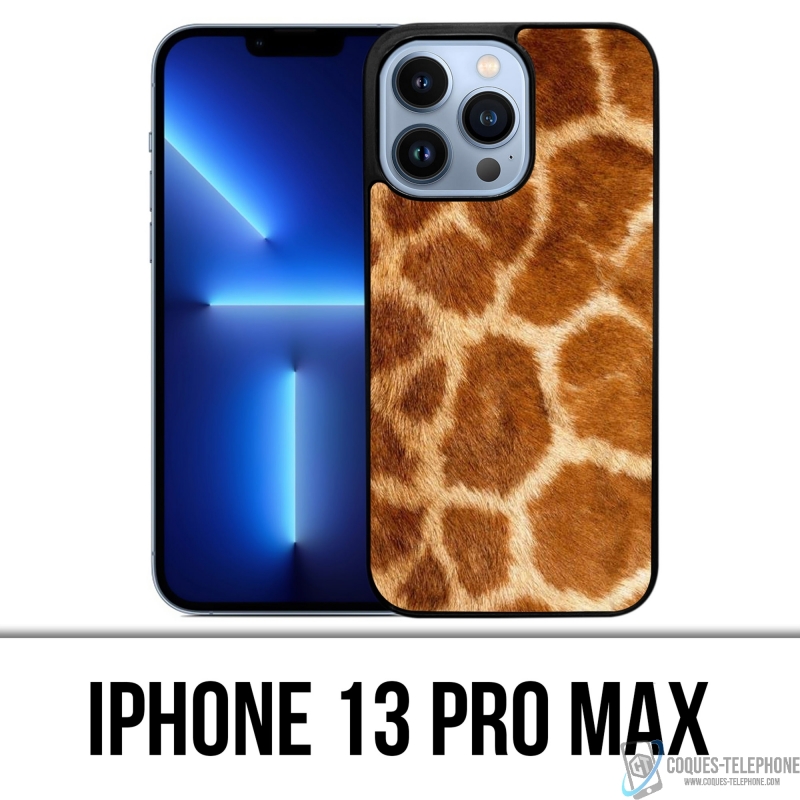 Coque iPhone 13 Pro Max - Girafe Fourrure