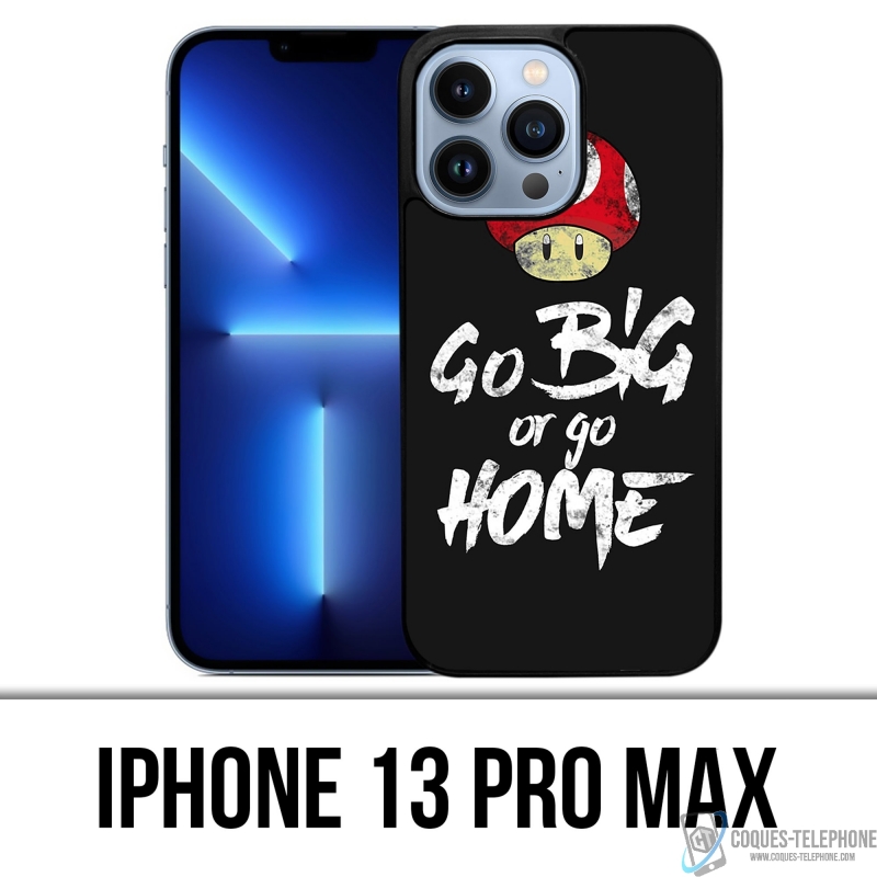 Custodia per iPhone 13 Pro Max - Vai alla grande o vai a casa Bodybuilding