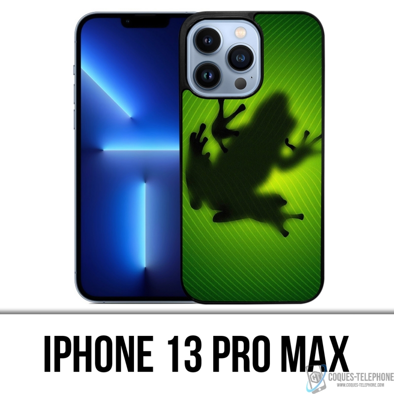 Coque iPhone 13 Pro Max - Grenouille Feuille