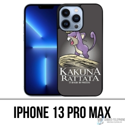 Custodia per iPhone 13 Pro Max - Hakuna Rattata Pokémon Re Leone