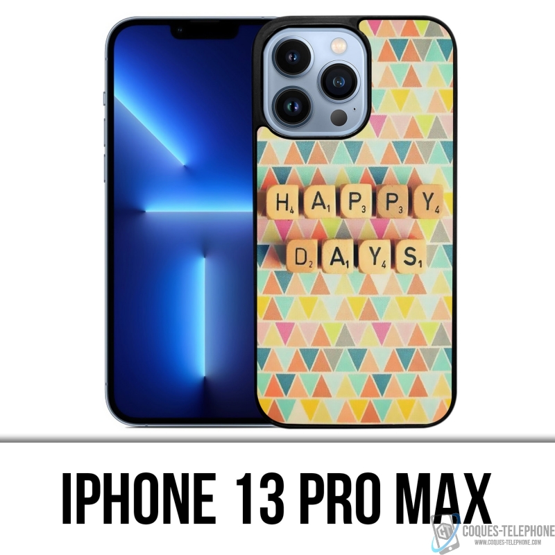 Coque iPhone 13 Pro Max - Happy Days