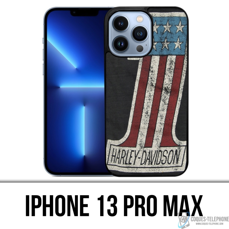 Coque iPhone 13 Pro Max - Harley Davidson Logo 1