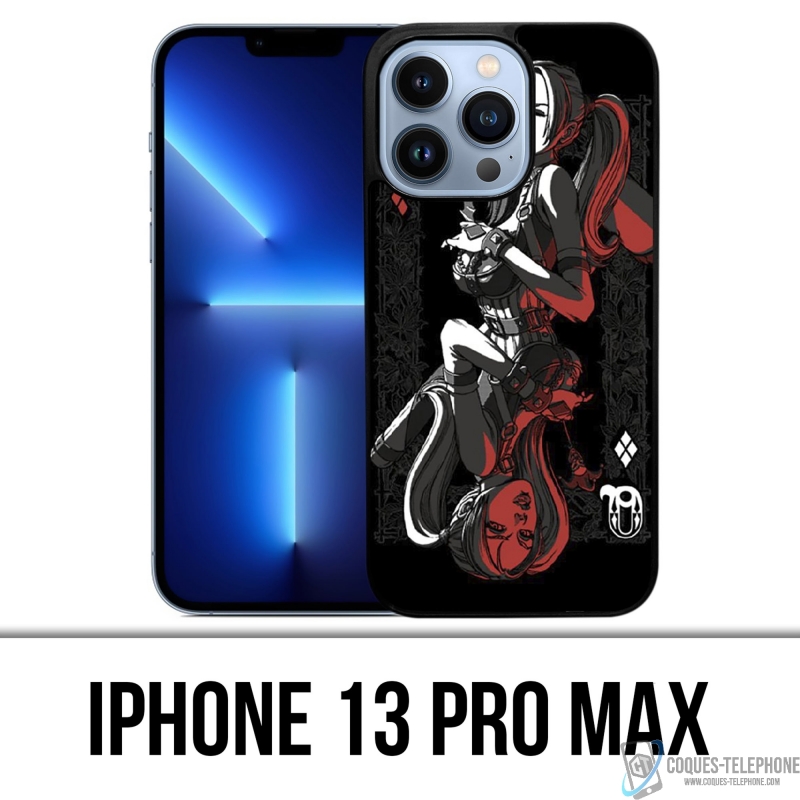 Custodia per iPhone 13 Pro Max - Carta Harley Queen