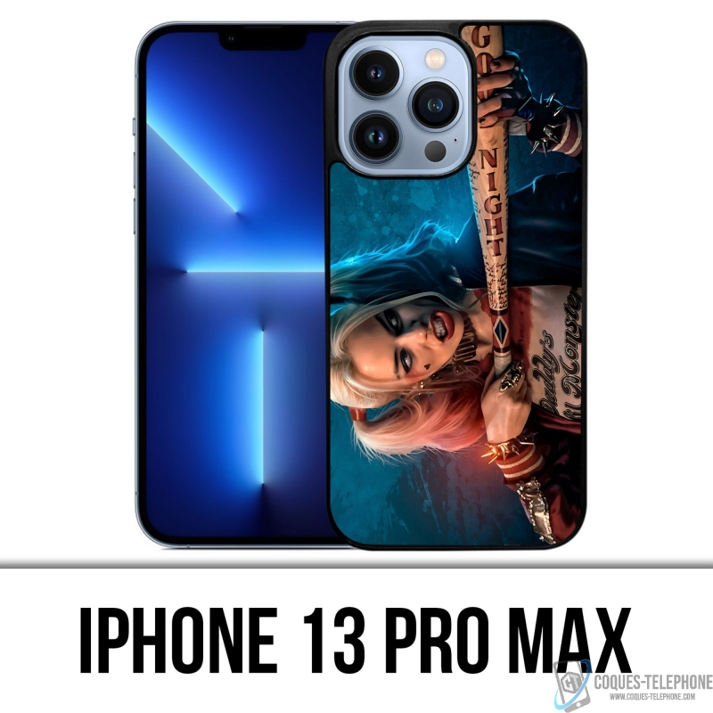 Custodia per iPhone 13 Pro Max - Harley Quinn Bat