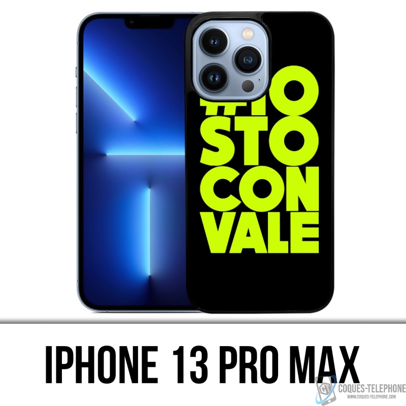 Funda para iPhone 13 Pro Max - Io Sto Con Vale Motogp Valentino Rossi