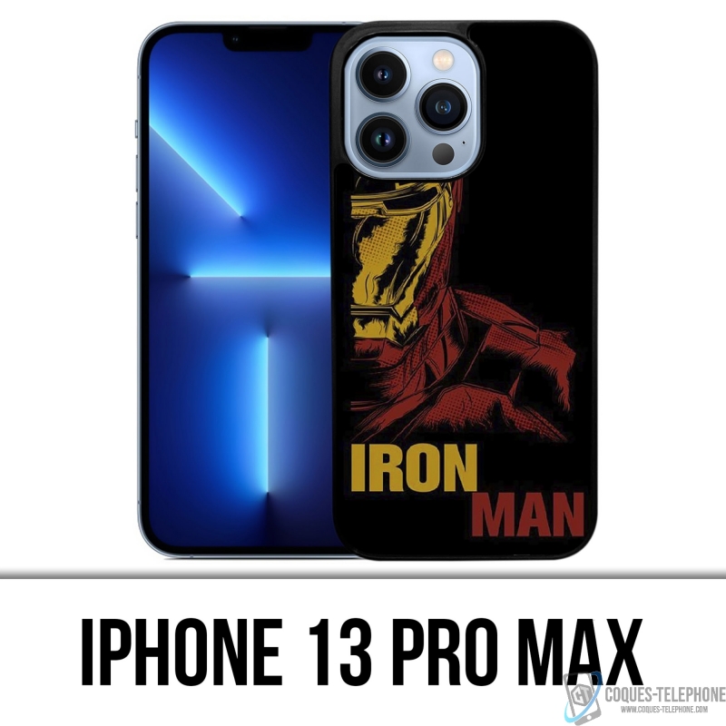 Funda para iPhone 13 Pro Max - Iron Man Comics