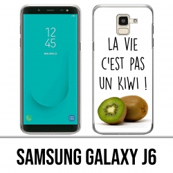 Samsung Galaxy J6 Hülle - Das Leben keine Kiwi