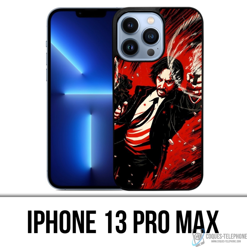 Coque iPhone 13 Pro Max - John Wick Comics