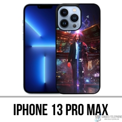 Coque iPhone 13 Pro Max - John Wick X Cyberpunk