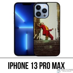 Coque iPhone 13 Pro Max - Joker Film Escalier