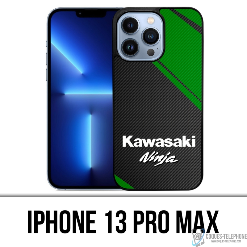 Cover iPhone 13 Pro Max - Logo Kawasaki Ninja