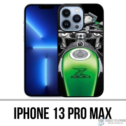 Coque iPhone 13 Pro Max - Kawasaki Z800 Moto
