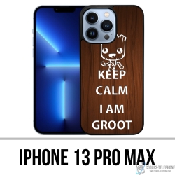 Coque iPhone 13 Pro Max - Keep Calm Groot