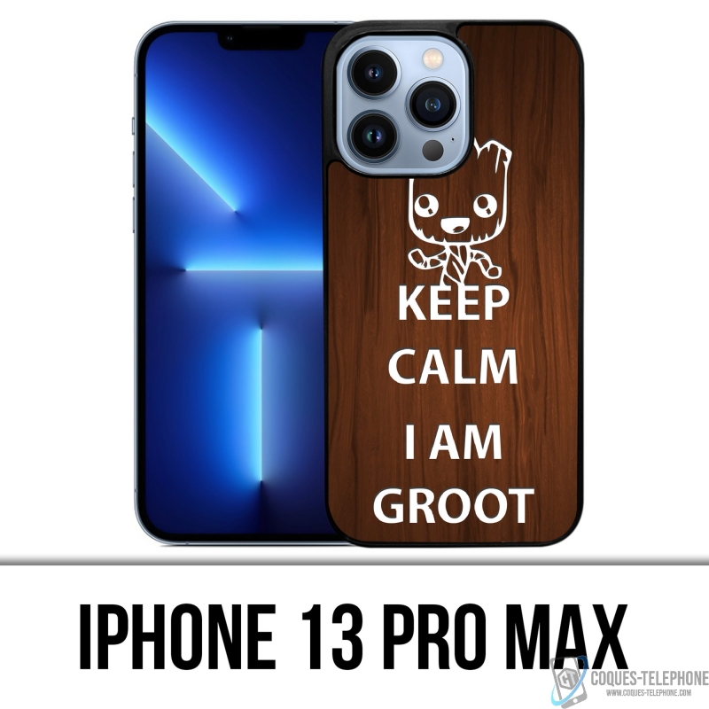 Custodia per iPhone 13 Pro Max - Keep Calm Groot