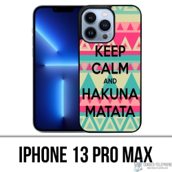 IPhone 13 Pro Max Case - Ruhe bewahren Hakuna Mattata