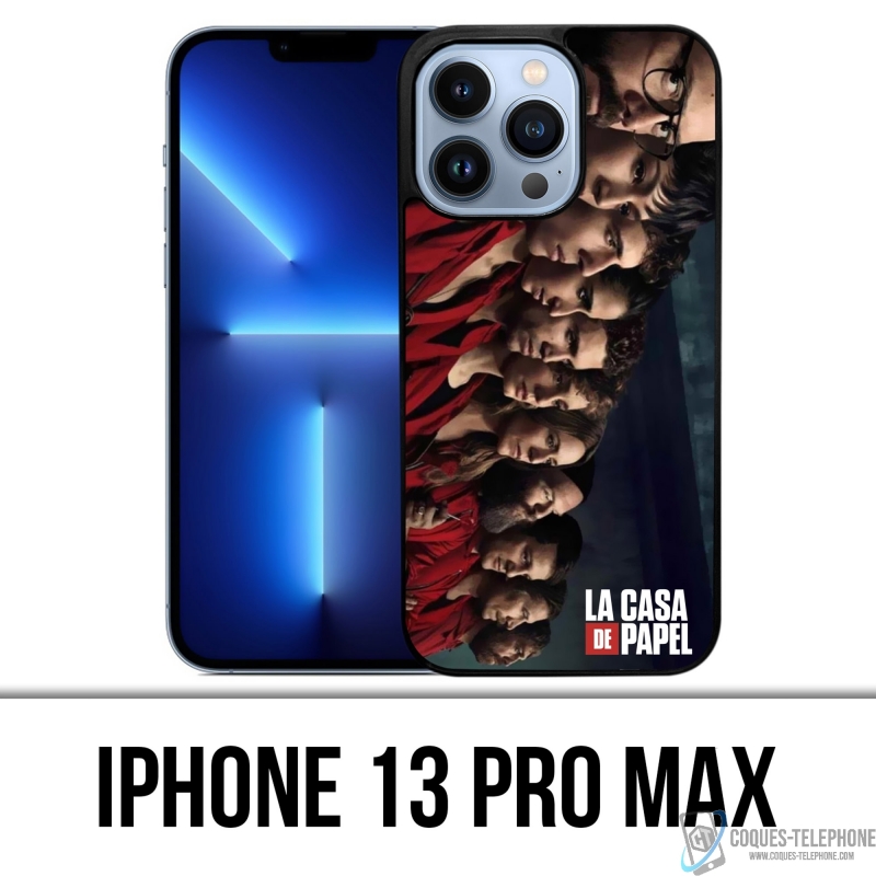 Cover iPhone 13 Pro Max - La Casa De Papel - Team